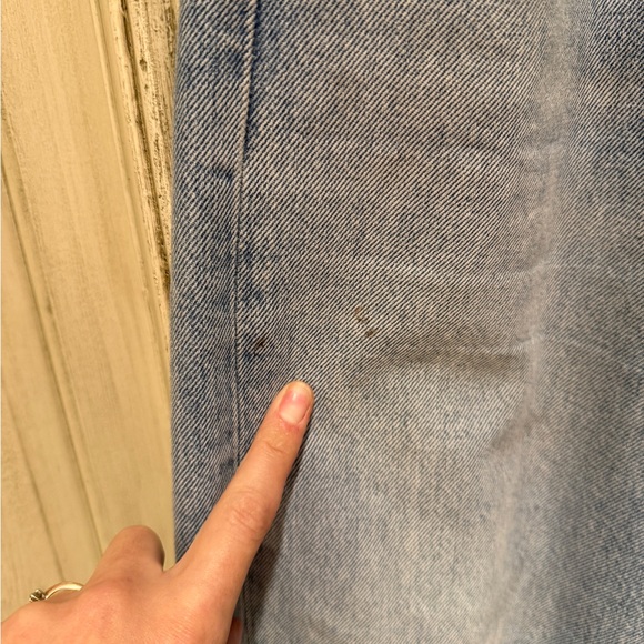 Women’s Agolde 90’s Jeans size 27 button fly cropped denim - Picture 6 of 16
